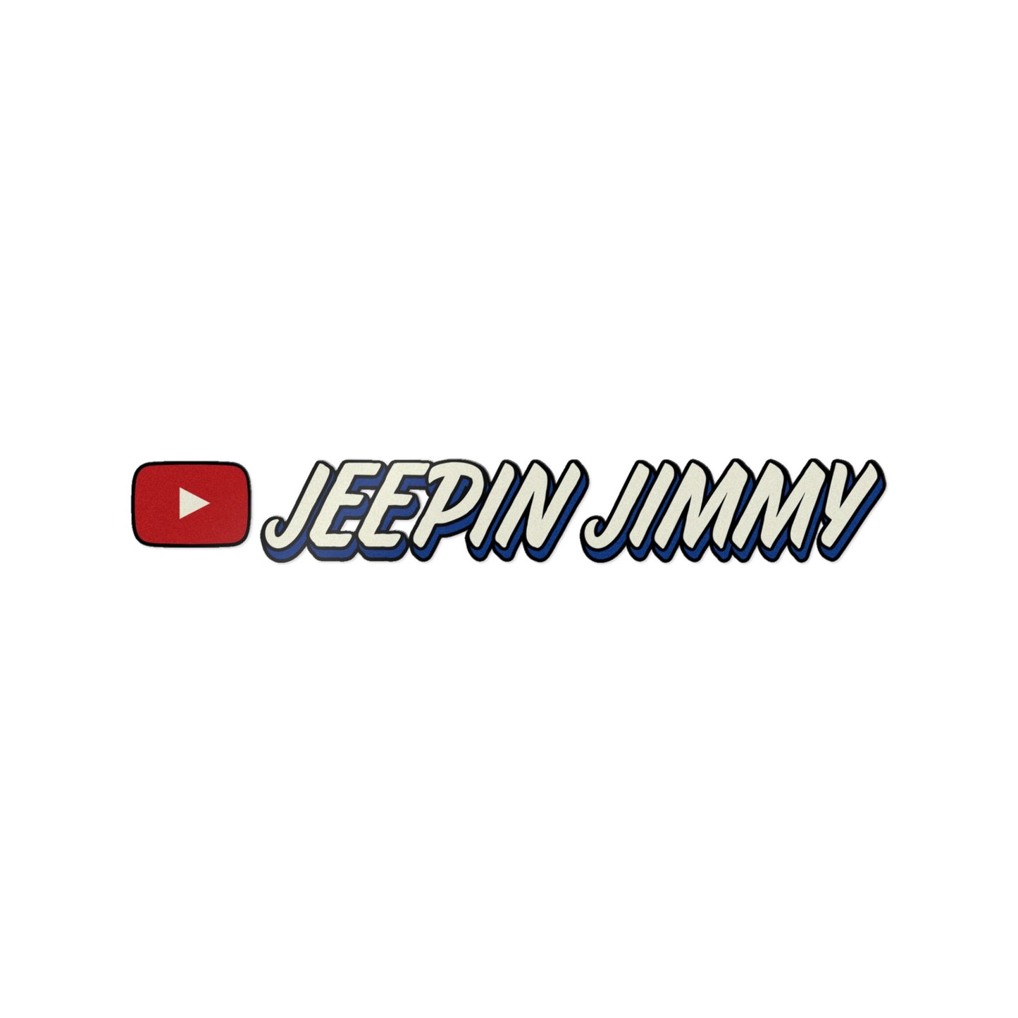 Jeepin Jimmy Youtube Decal