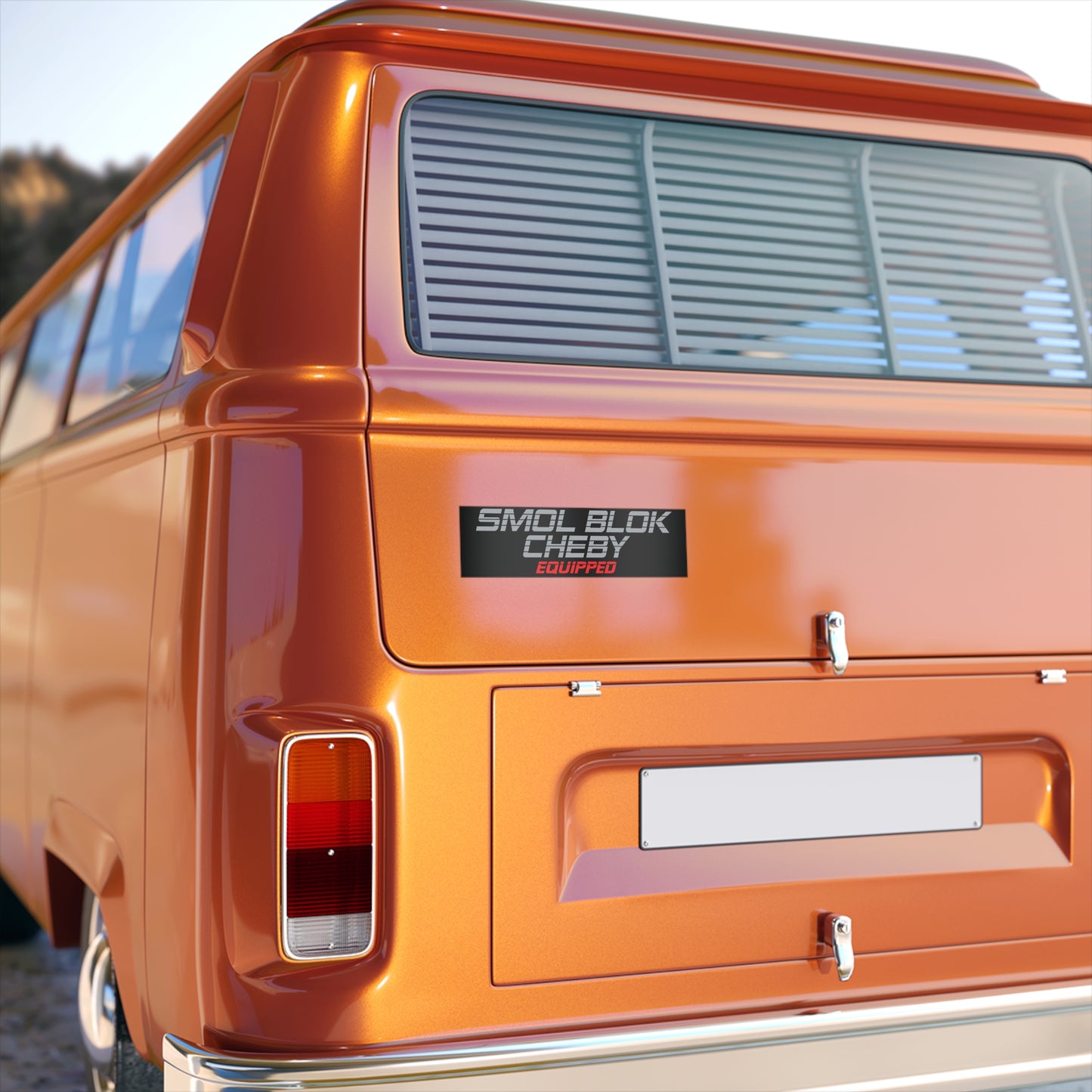 Smol Blok Cheby Equipped Bumper Sticker