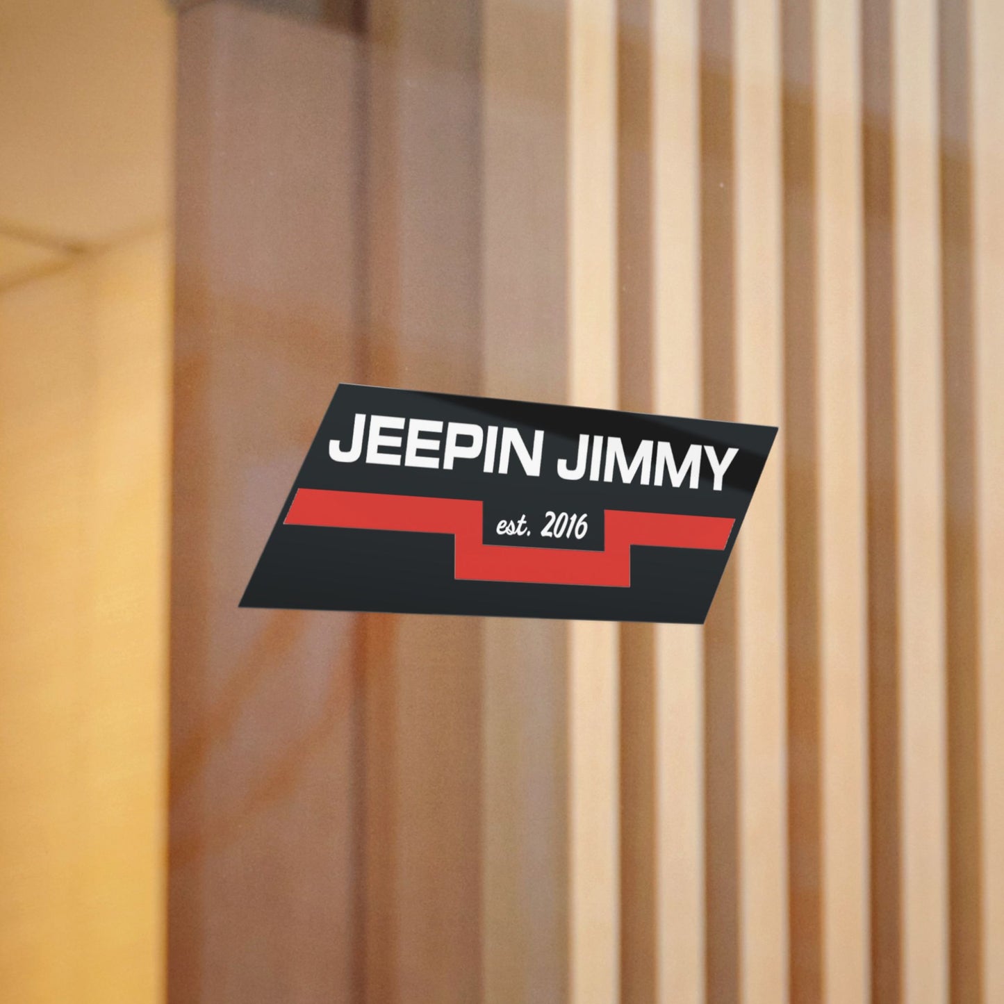 Jeepin Jimmy Decal II