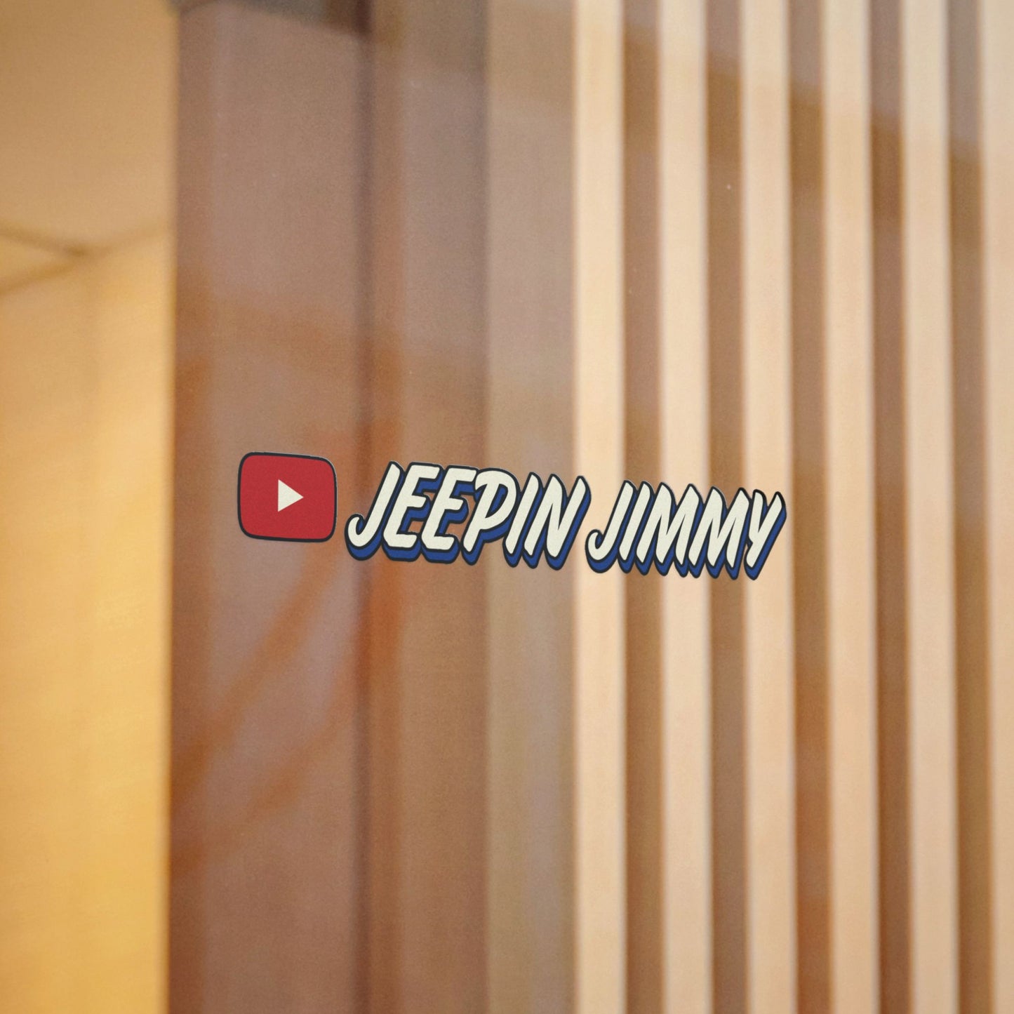Jeepin Jimmy Youtube Decal
