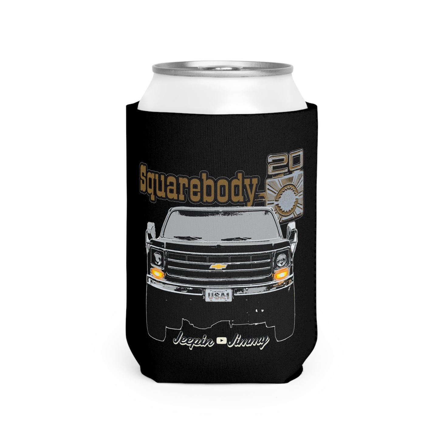 4x4 Squarebody Koozie