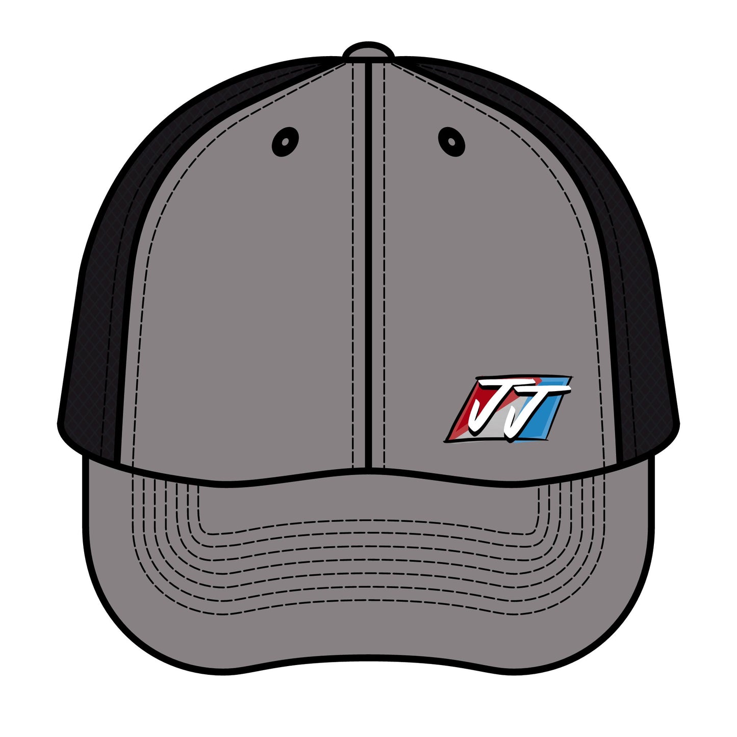 Jeepin Jimmy AMC Trucker Hat - Yupoong 6606