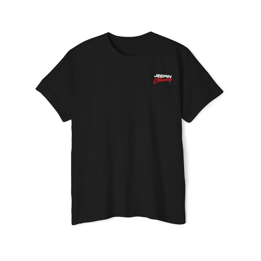 Jeepin Jimmy Shop Shirt - White or Black