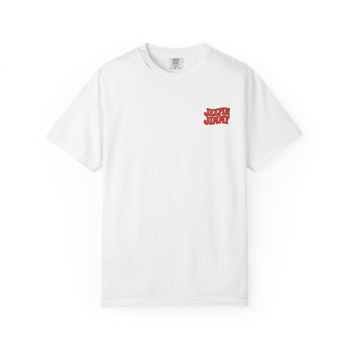Groovy Jeepin Jimmy Racing T-Shirt - Comfort Colors