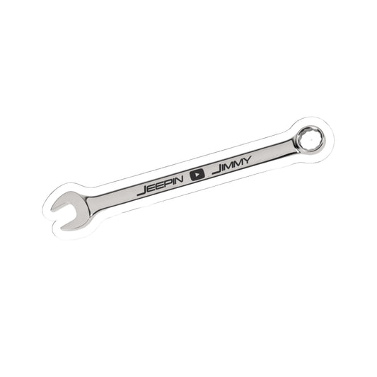 Jeepin Jimmy Wrench Decal