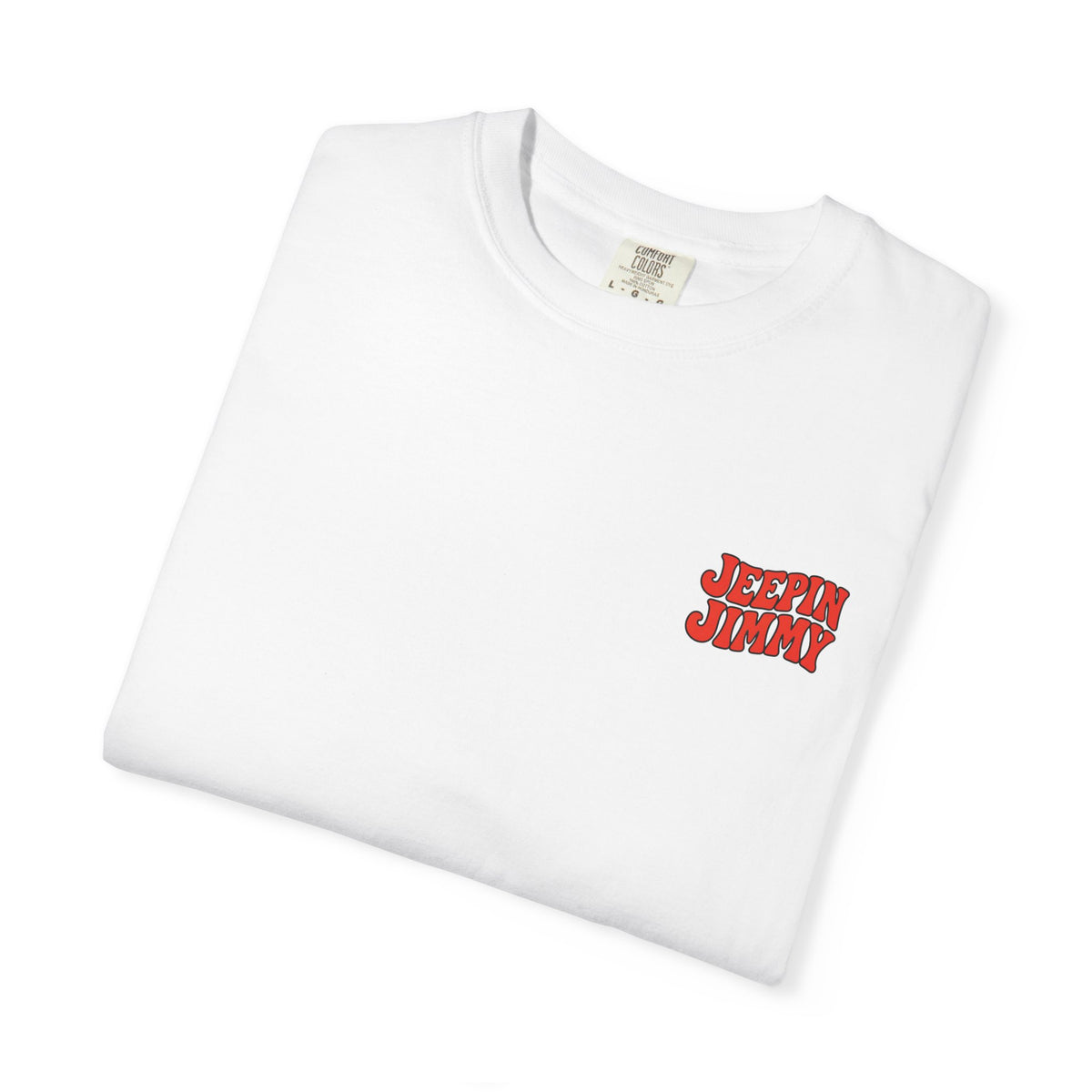 Groovy Jeepin Jimmy Racing T-Shirt - Comfort Colors