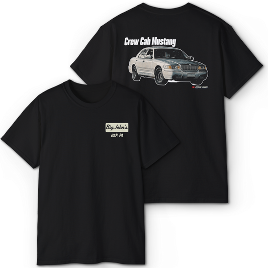 Big John's Crew Cab Mustang T-Shirt