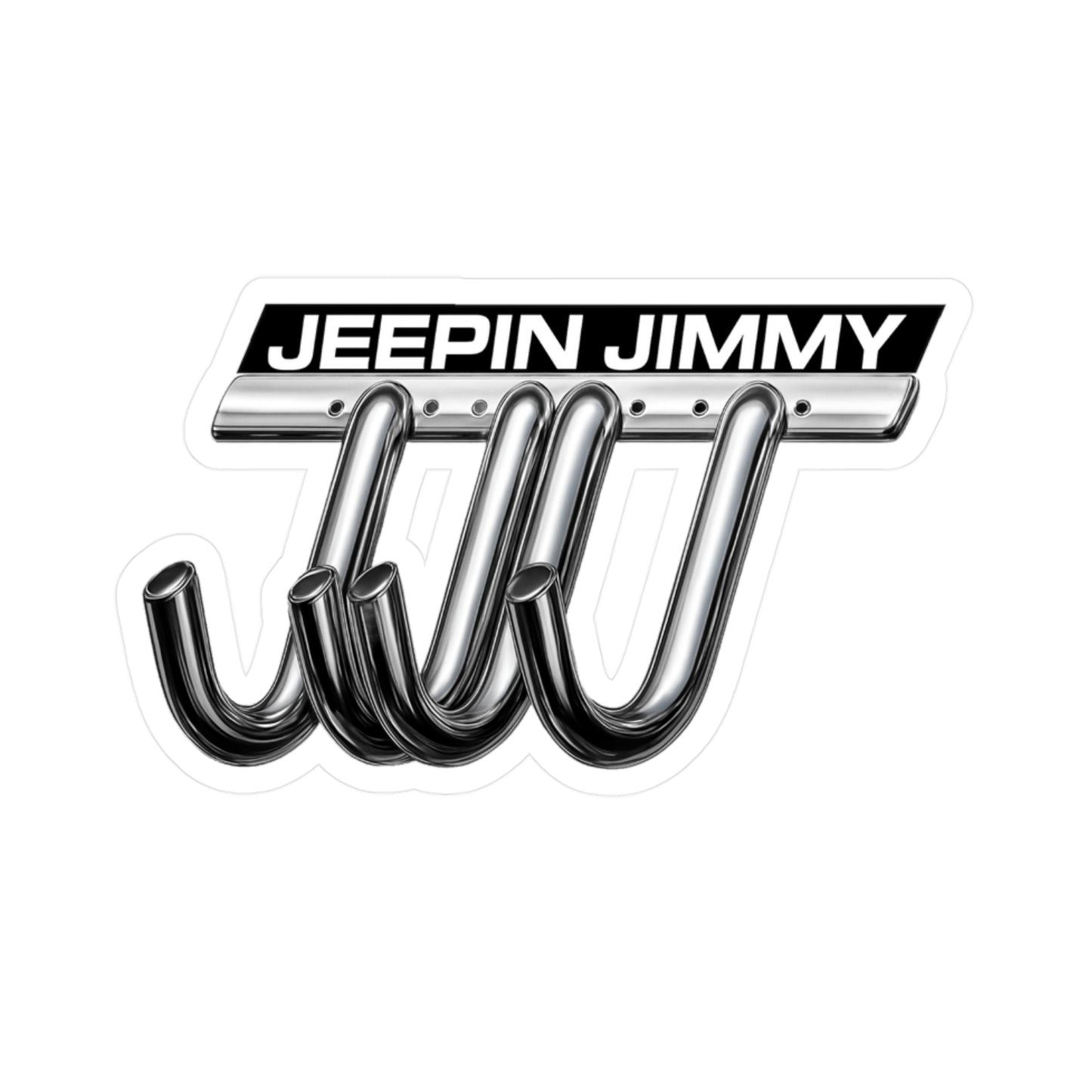 Jeepin Jimmy Zoomie Sticker