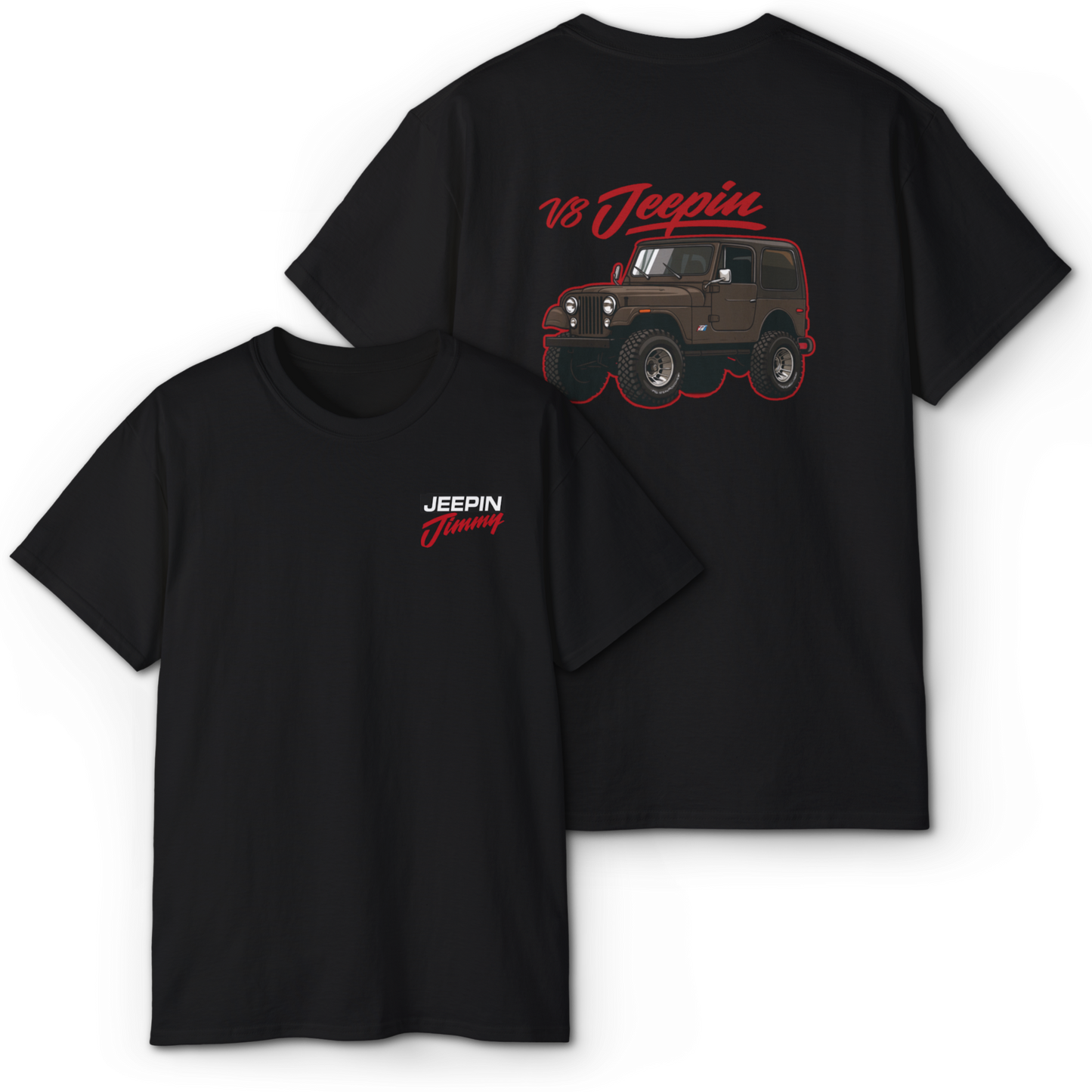 V8 Jeepin CJ-7 T-Shirt