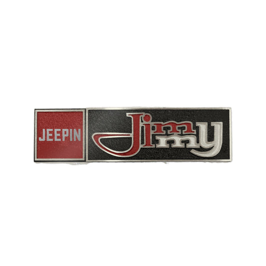 Jeepin Jimmy Fender Badge Decal